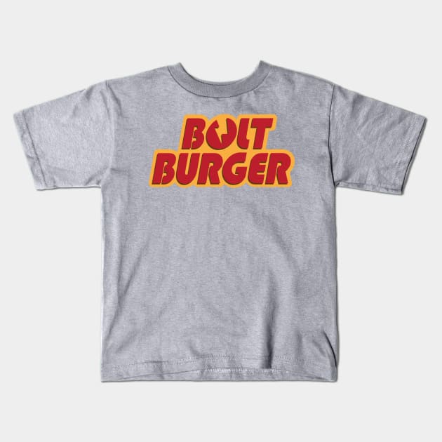 Bolt Burger Kids T-Shirt by MBK